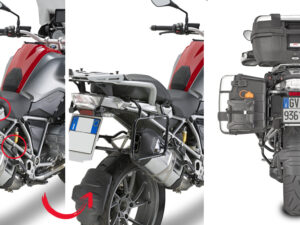 Givi Rapid release tubular side-case holder for MONOKEY® cases BMW R1200GS (13-)