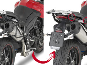 Givi putkisivutelineet Rapid release Tiger Sport 1050 (13-20)