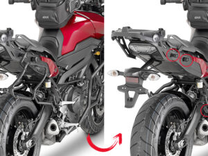 Givi putkisivutelineet Rapid release V35 MT-09 Tracer (15)