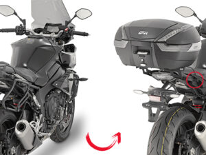 Givi Putkisivutelineet Rapid release V35-laukuille MT-10 2016-
