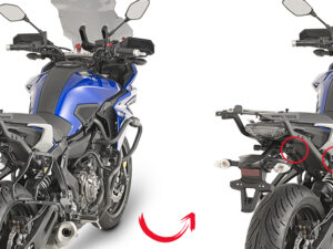 Givi Putkisivutelineet Rapid release V35-laukuille MT-07 Tracer 2016-