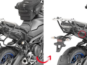 Givi Putkisivutelineet Rapid release V35-laukuille Tracer 900/Tracer 900 GT (18)