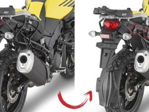 Givi putkisivutelineet Rapid release V35 DL1000 V-Strom (17)
