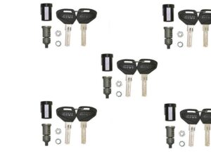 Givi Security lock lukkosarja sis. 5 lukkopesää + 10 avainta