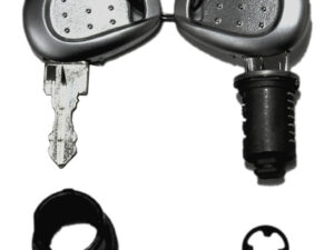 Givi Set of 3 key locks with corresponding bush with silver handle