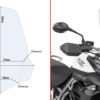 Givi Specific screen, transparent 53 x 46,5 cm (H x W) Tiger 800 11-