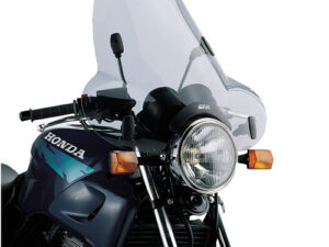 Givi Universal screen with 4 point handlebar, smoked 50 x 61,5 cm (HxW)