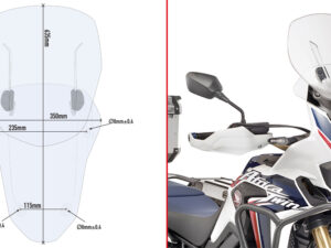 Givi Specific sliding wind-screen for Honda CRF1000L Africa Twin (16)