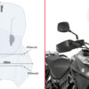 Givi Specific sliding wind-screen, Suzuki DL 650 V-Strom (17)