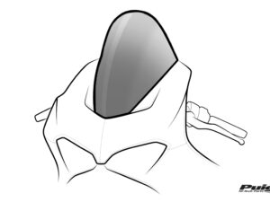 Puig R-Racer Screen Cbr1000Rr-R Fireblade/Sp 20'