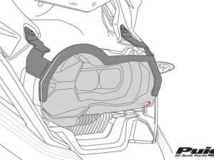 Puig Headlight Prot. Suzuki Dl1050/Xt V-Strom C/Clear