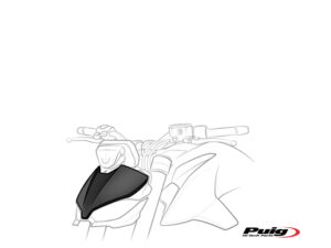 Puig Windshield N.G. Sportplus Yamaha Mt-07 21 C/Black