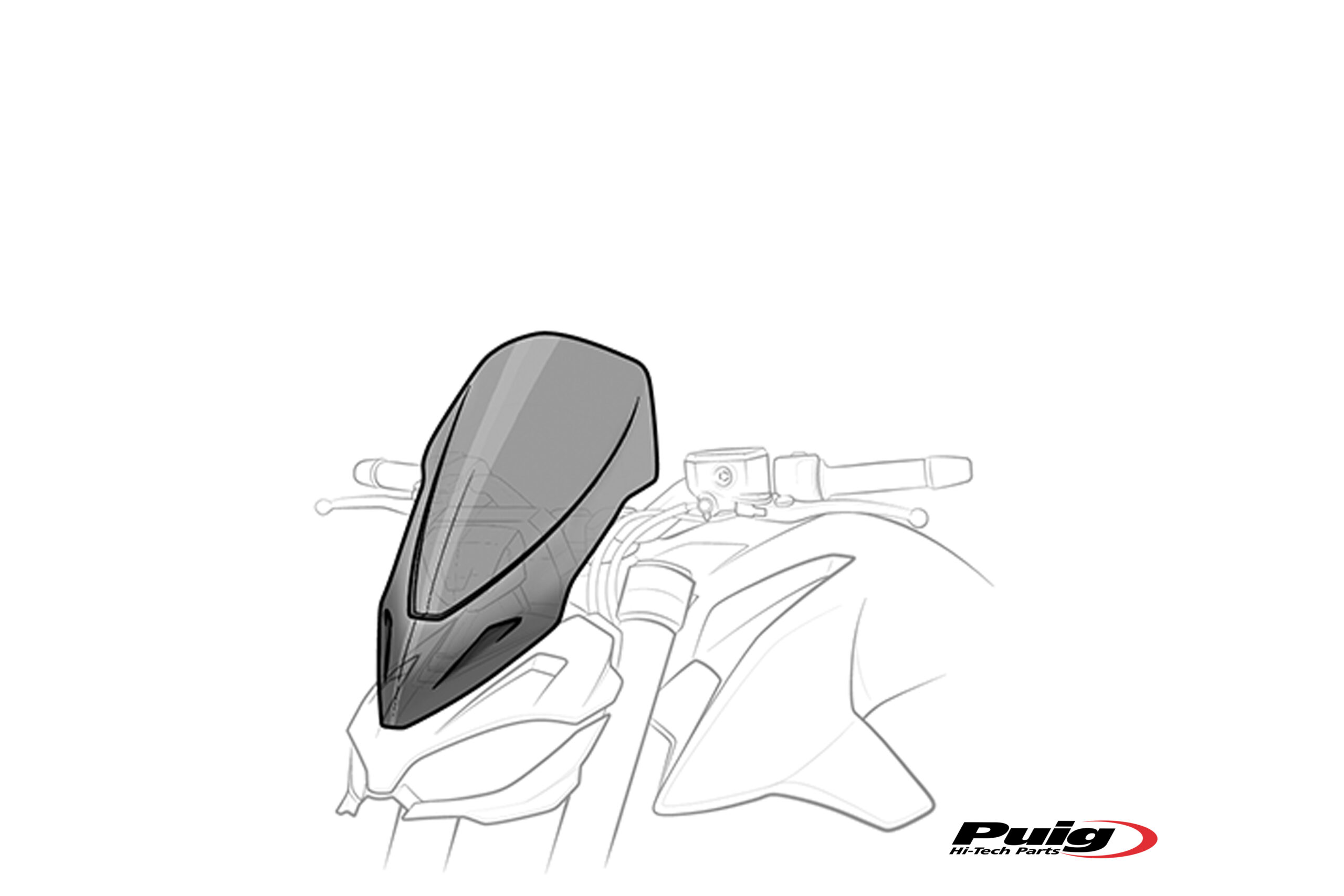 Puig Naked New Generation Touring Yamaha Mt-09 21' C/Sm