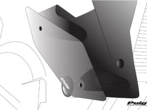 Puig Kit Of Wings For Yamaha Mt-09 21' C/Red