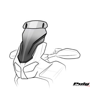 Puig Touring Screen C/Vis Bmw R1250Rt 21' C/Smoke