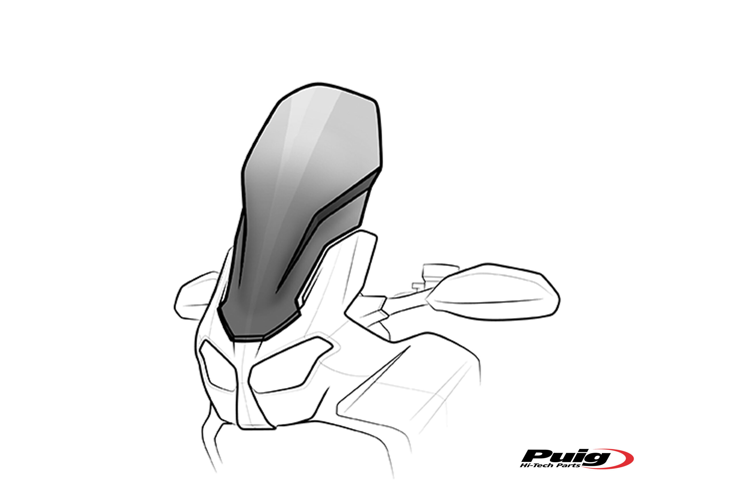 Puig Touring Screen Plus Ktm 1290 Super Adventure R-S