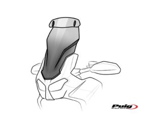Puig Touring Screen Plus/Visor Ktm 1290 Super Adventure