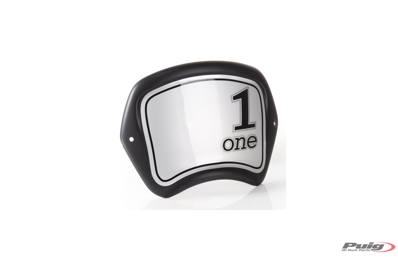 Puig Front Plate Abs Honda Cmx1100 Rebel C/Matt Black