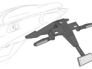 Puig License Support Triumph Speed Triple Rs 21'
