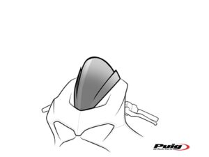 Puig Z-Racing Screen Suzuki Gsx-R1300 21'- C/Carbon Loo