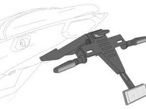 Puig License Support Tamaha T-Max 560/Dx/Sx/ Max Tech
