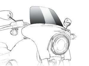 Puig Sport Screen Harley Davidson Softail Sport Glide F