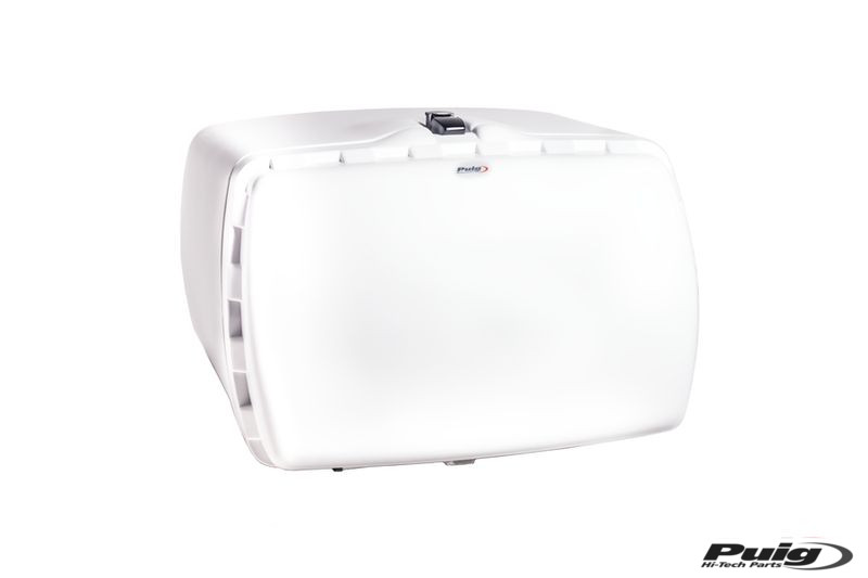 Puig Maxi Box With Lock And Attached With Straps C/Whit