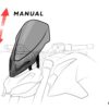 Puig Windshield New Gen. Sport Ducati Diavel 1260/S 190