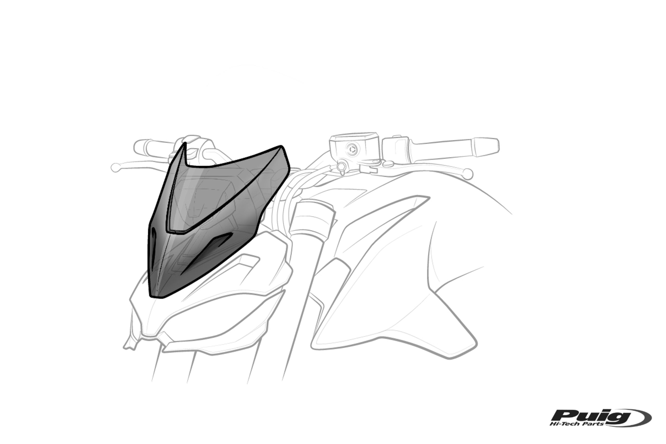 Puig Windshield New Generation Indian Ftr1200/S C/Clear