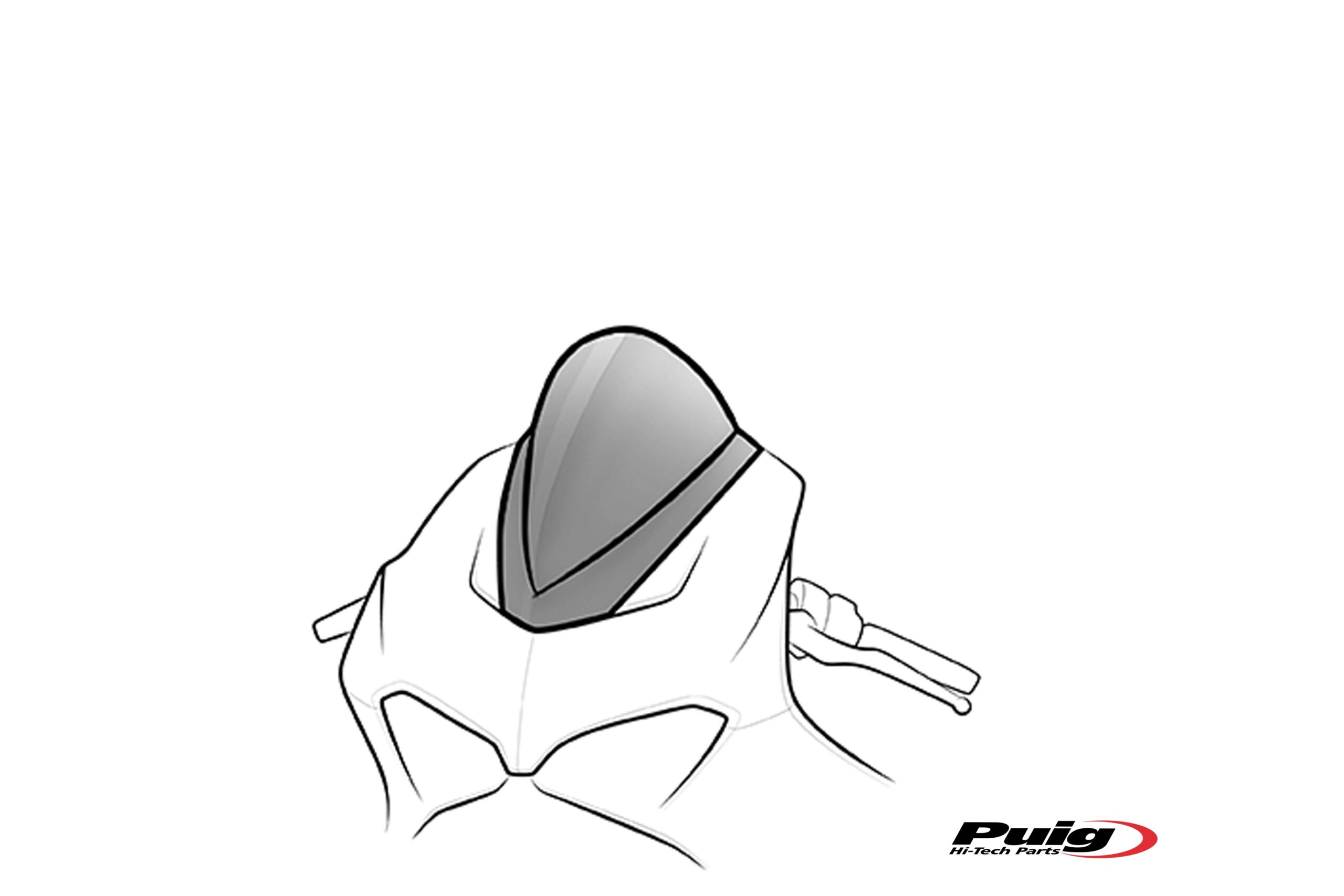 Puig Racing Screen Kawasaki Zzr1400 06-18 C/Green