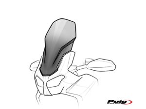 Puig Touring Screen Yamaha Xj/Fz6R Diversion F 10-16