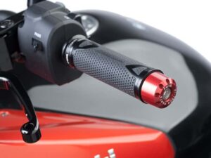 Puig Short Bar Ends Aluminium Kawasaki C/Orange