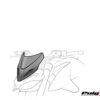 Puig Pair Footrest Fixation Right/Left. Ducati