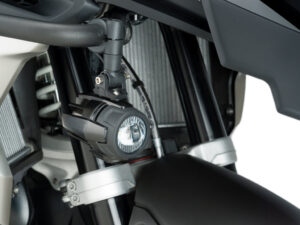 Puig Kit Auxiliary Lights Homo. + Clamps C/Black