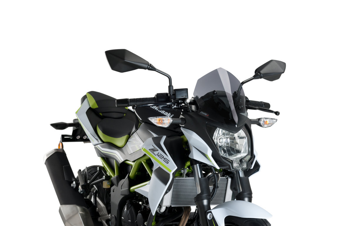 Puig Wind. New Generation Kawasaki Z125 19'C/Dark Smoke