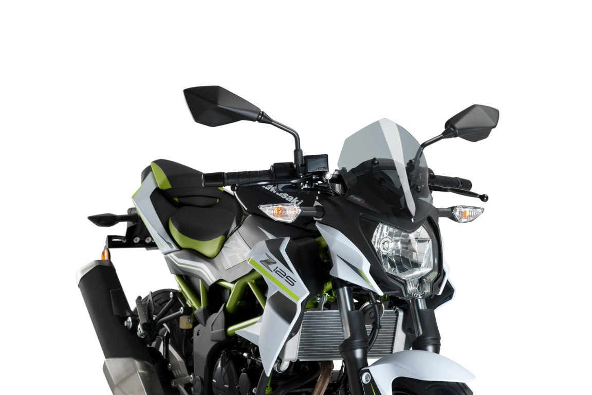 Puig Wind. New Generation Kawasaki Z125 19'C/Smoke