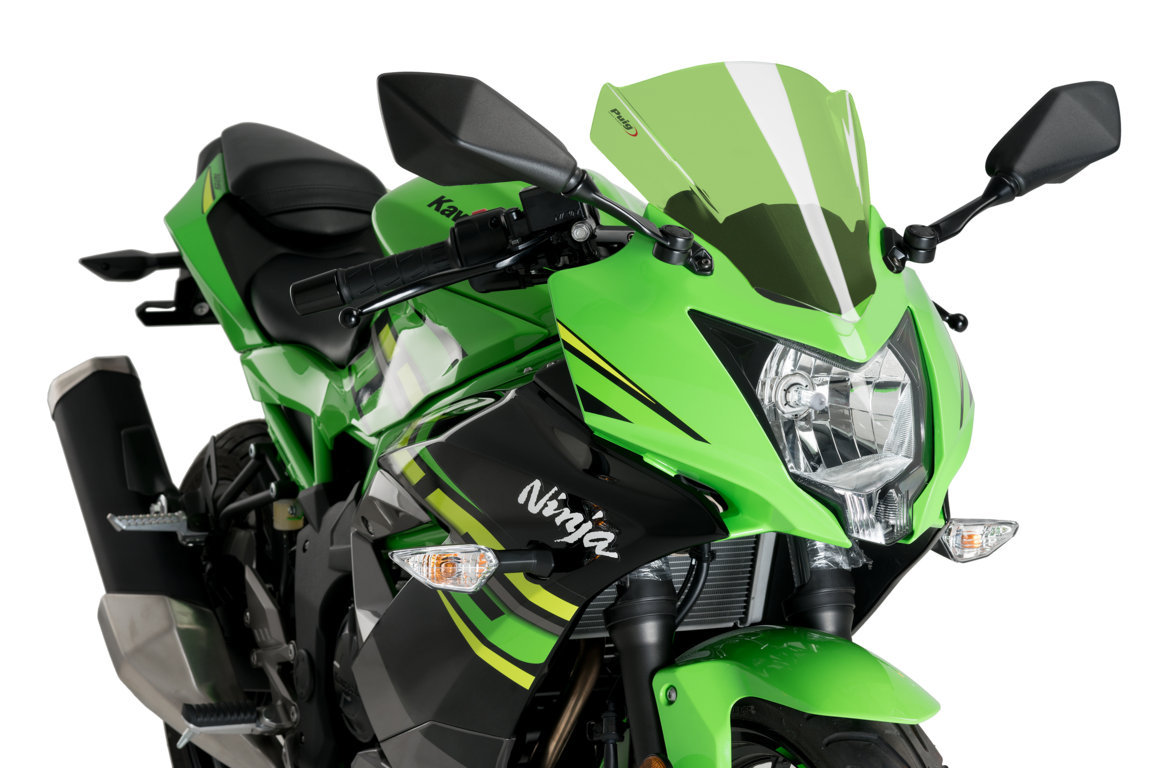 Puig Racing Screen Kawasaki Ninja 125 19' C/Green