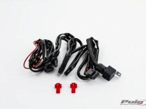 Puig Wired Kit + Switch Aux. Headlights C/Black