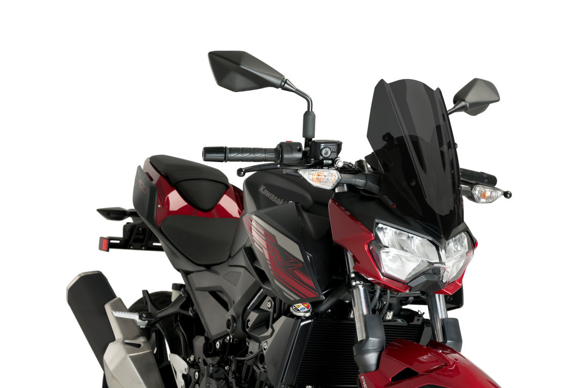 Puig Wind. New Generation Kawasaki Z400 19' C/Dark Smok