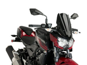 Puig Wind. New Generation Kawasaki Z400 19' C/Black