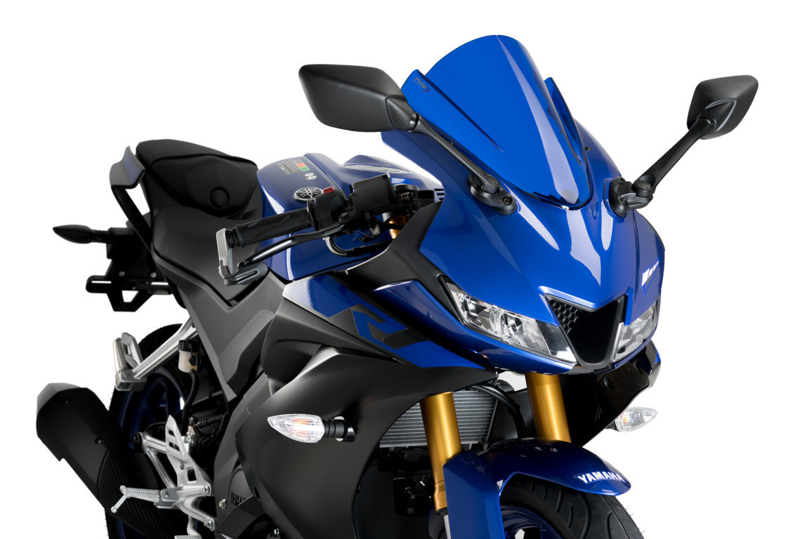 Puig Racing Screen Yamaha Yzf-R125 19'- C/Blue