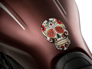 Puig Tank Pad Skull C/Red
