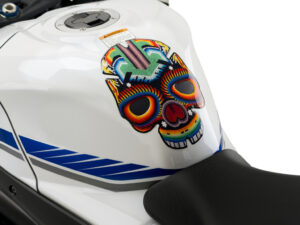 Puig Tank Pad Skull I C/Red