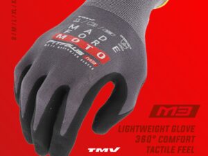 TMV Pitpaws gloves Black "Made for Moto" L