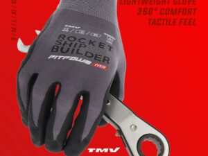 TMV Pitpaws gloves Black "Rocket ship builder" L