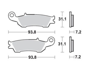 ProX Jarrupalasarja Eteen YZ125/250 '08-20 + YZ250F/450F '08-19