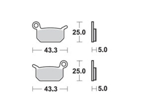 ProX Jarrupalasarja Eteen KTM50SX Pro Senior '02-23