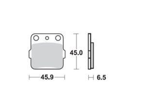 ProX Jarrupalasarja Taakse YZ80/85 '93-23