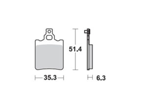 ProX Jarrupalasarja Taakse KTM65SX '00-03