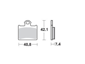 ProX Jarrupalasarja Taakse KTM85SX '11-20 + Freeride 350 '12-17
